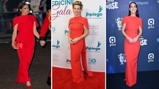 Знойната червена рокля на Меган Маркъл накара всички да я копират (СНИМКИ)