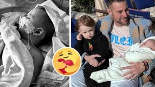 Сълзи на Коледа: Бебето на Филип Плейн в тежко състояние